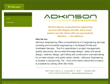 Tablet Screenshot of adkinsoneng.com